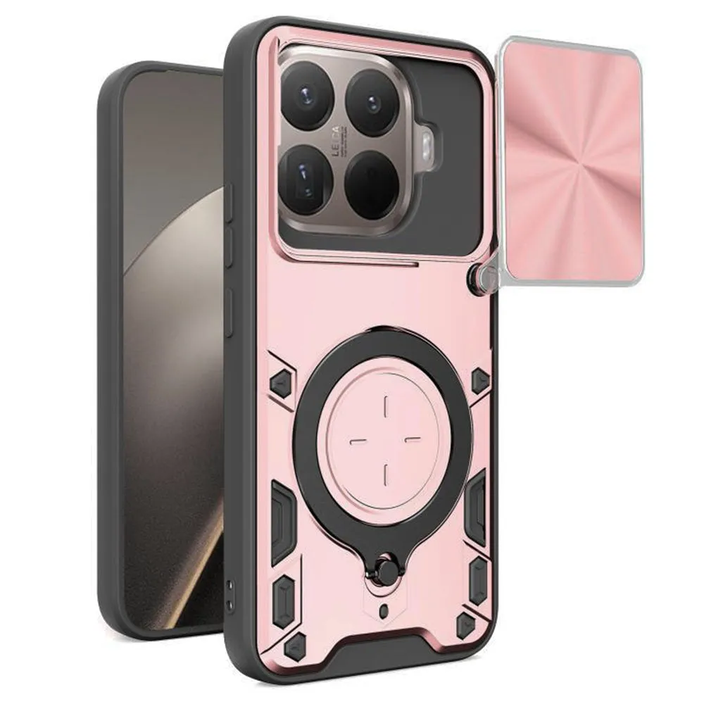 Custodia per Xiaomi 15T Pro, Techsuit, CamGuard Pro, Rosa - immagine 1
