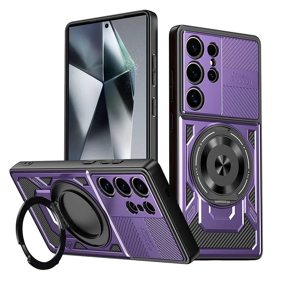 Custodia per Xiaomi 15T, Techsuit, RuggedCam, Viola - immagine 1