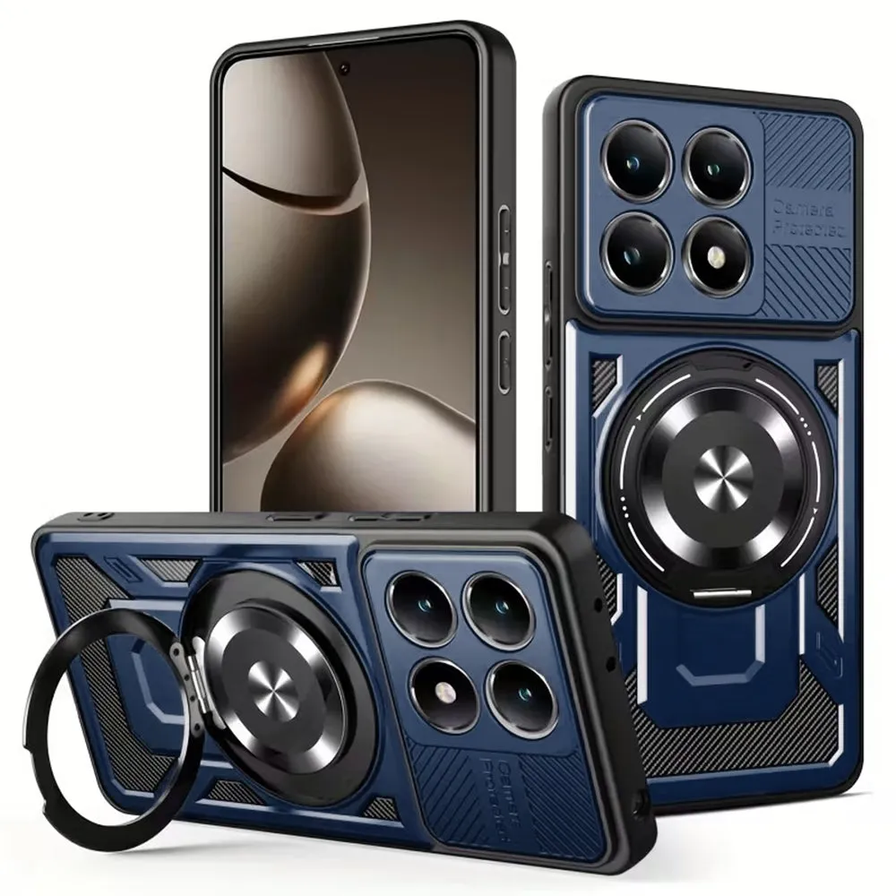 Custodia per Xiaomi 15T, Techsuit, RuggedCam, Blu - immagine 1