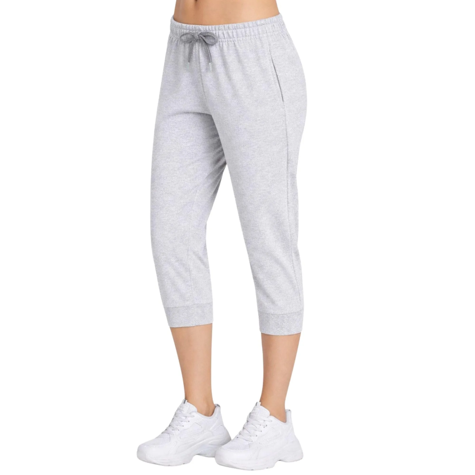 ROSS CAMP Jogging Donna 3/4 Pantaloni Capri Sportivi - immagine 3