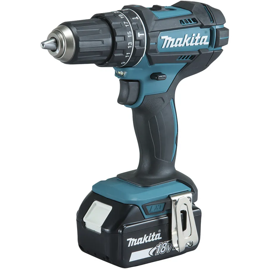 Trapano avvitatore a percussione a batteria DHP482RFWJ, 18 Volt, Cordless - immagine 1