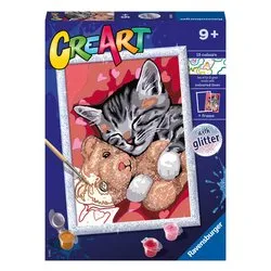 Set per dipingere Gattino e il Suo Orsetto CREART 20266 - immagine 1