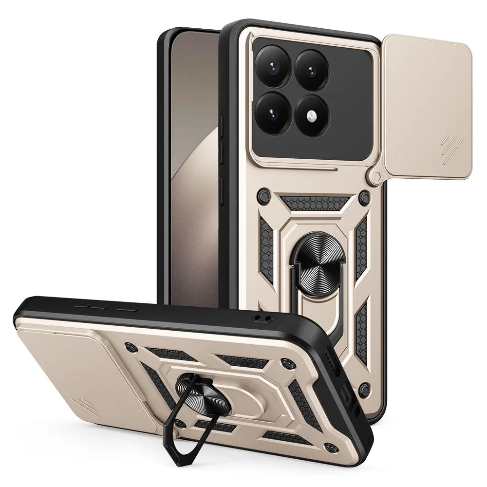 Custodia per Xiaomi 15T, Techsuit, CamShield, Dorata - immagine 1