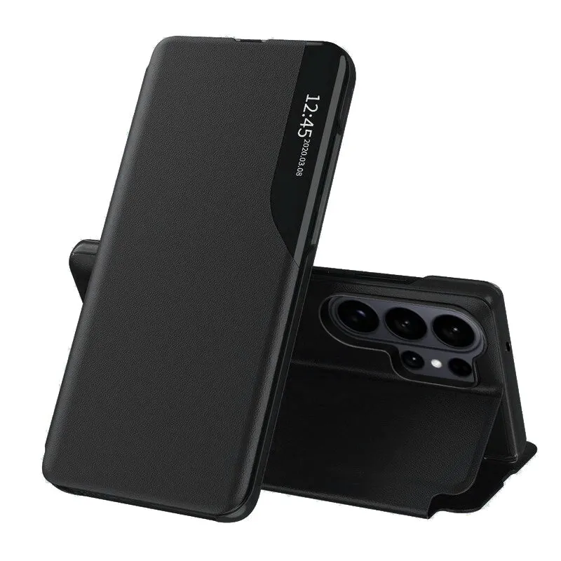 Custodia per Samsung Galaxy S26 Ultra S948, Techsuit, eFold, Nera - immagine 1