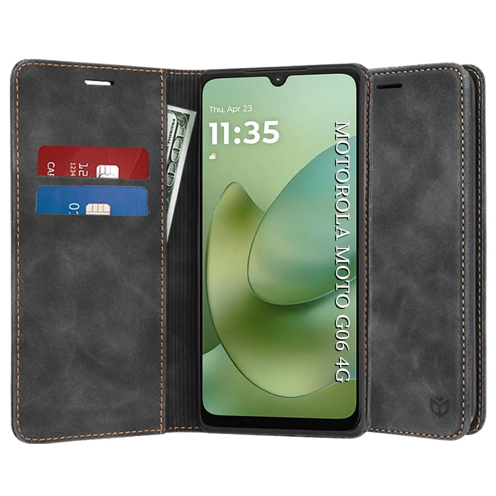 Custodia per Motorola Moto G06, Techsuit, Confy, Nera - immagine 1