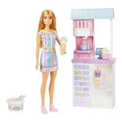 Set bambola La Gelateria BARBIE HCN46 - immagine 1