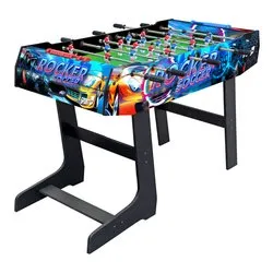 Calciobalilla Rocker Soccer Ribaltabile (121x85x61cm) aste rientranti SPORT ONE 706200261 - immagine 1