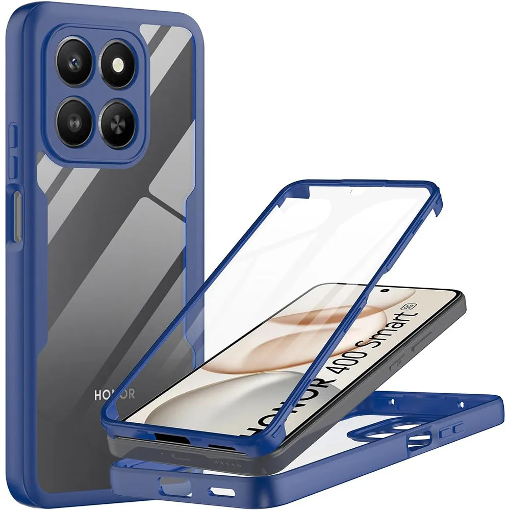 Custodia per Honor 400 Smart 4G / X7d 4G / 400 Smart 5G, Techsuit, ColorVerse 360, Blu - immagine 1