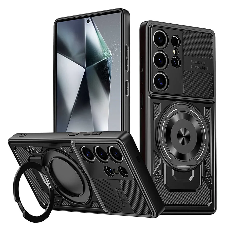 Custodia per Honor 400 Lite, Techsuit, RuggedCam, Nera - immagine 1