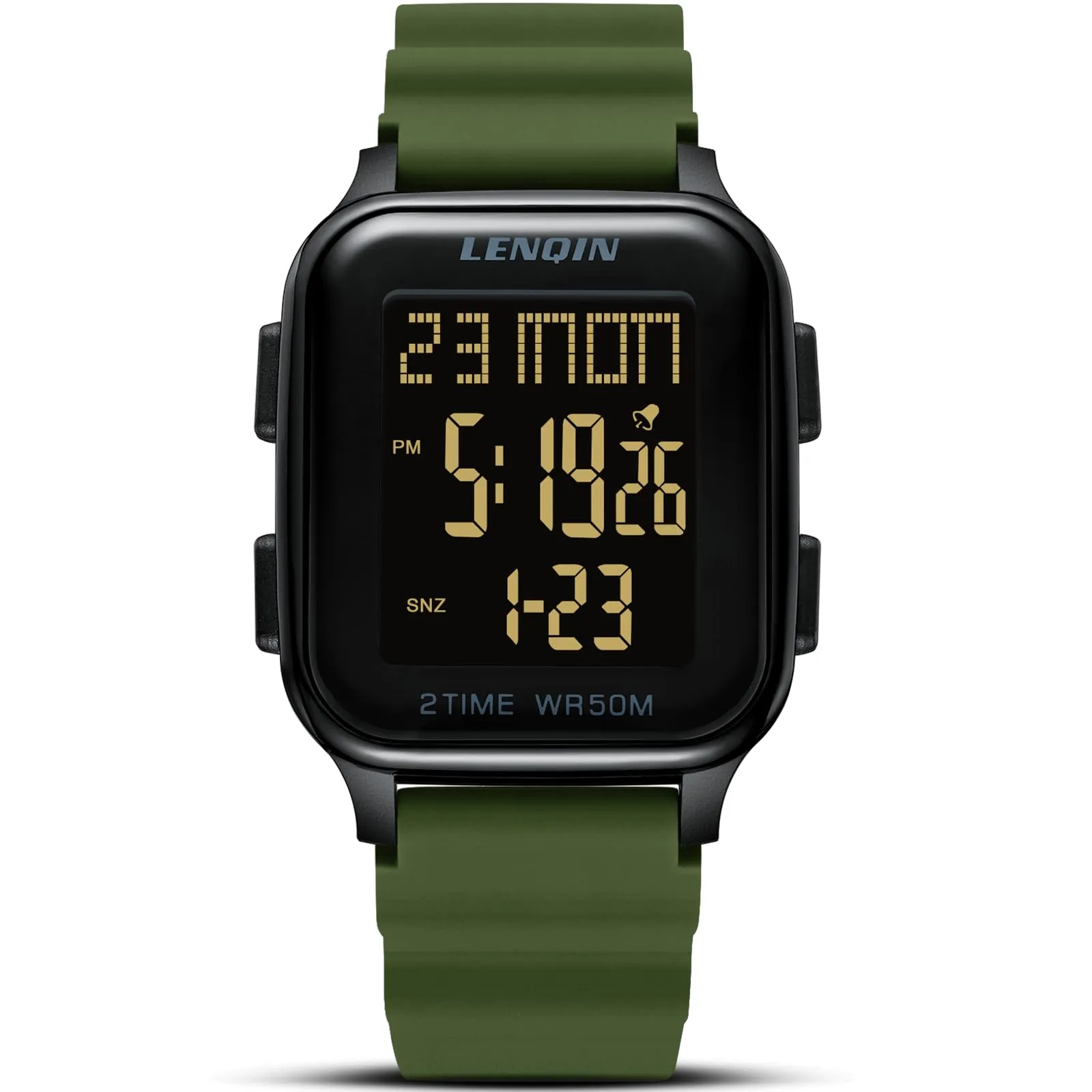LN LENQIN Orologio Uomo Digitale Impermeabile Sportivo LED Cronometro - immagine 1
