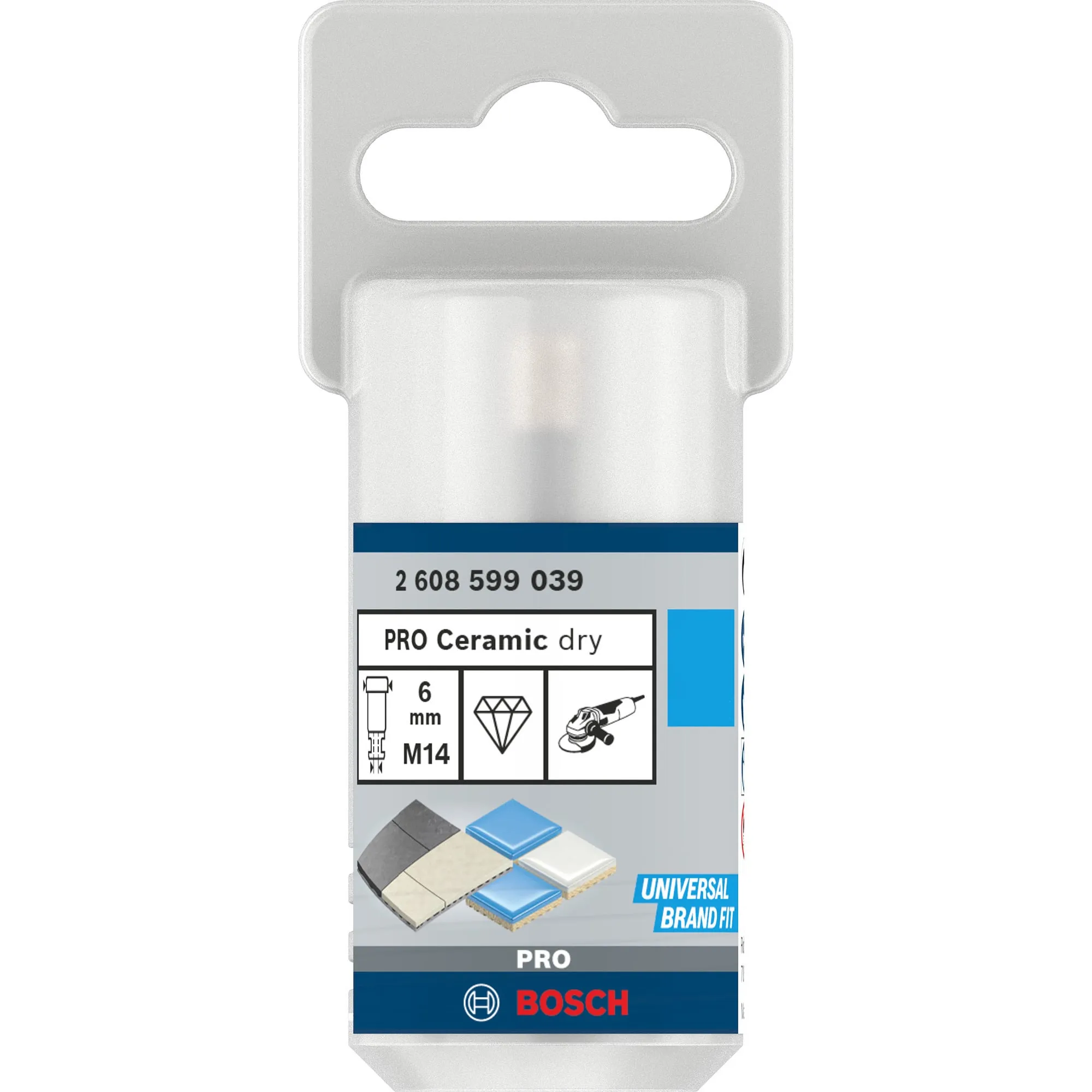 Corona da trapano PRO Ceramic dry, Ø 6mm - immagine 1