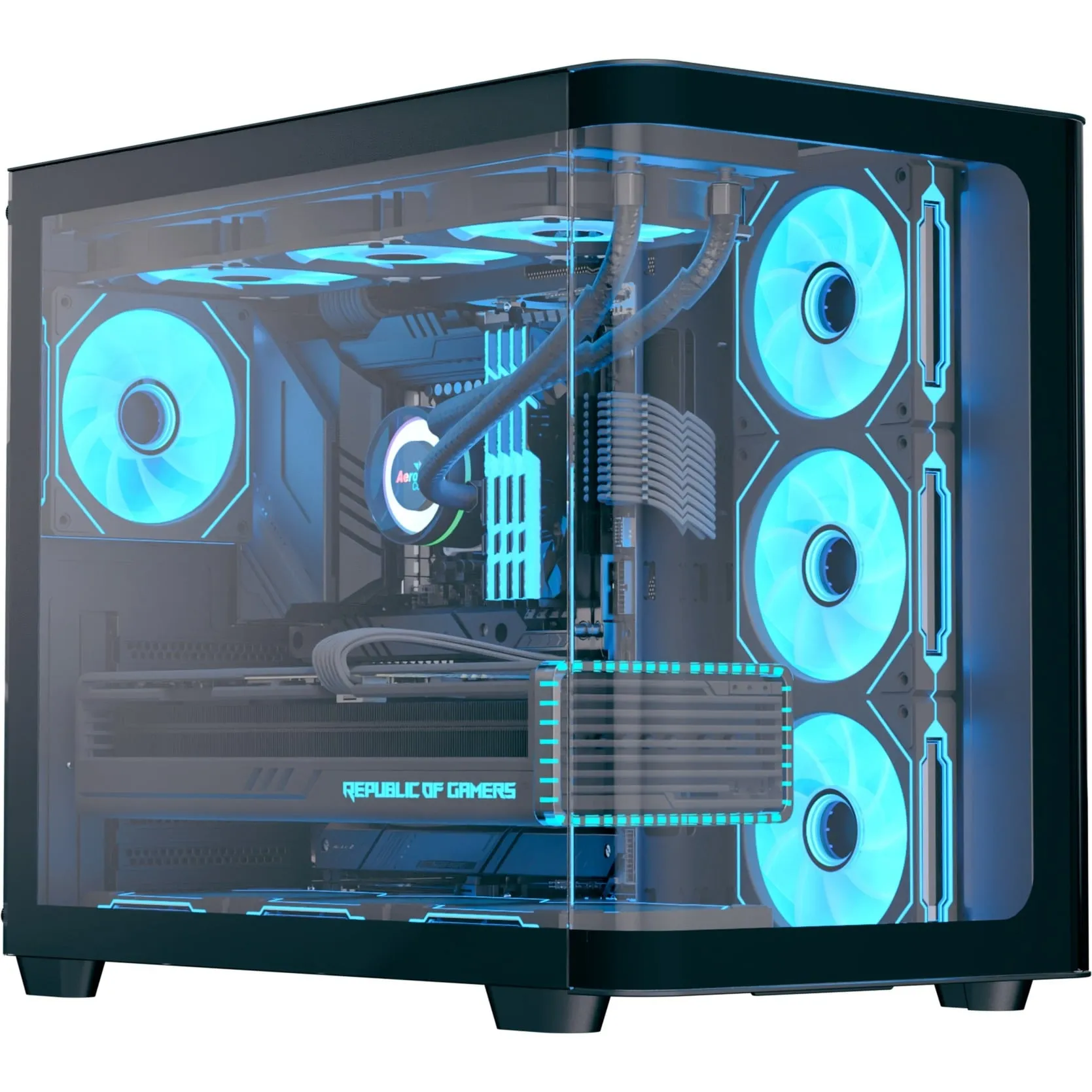 P500C Midi Tower Nero, Chassis Tower - immagine 1