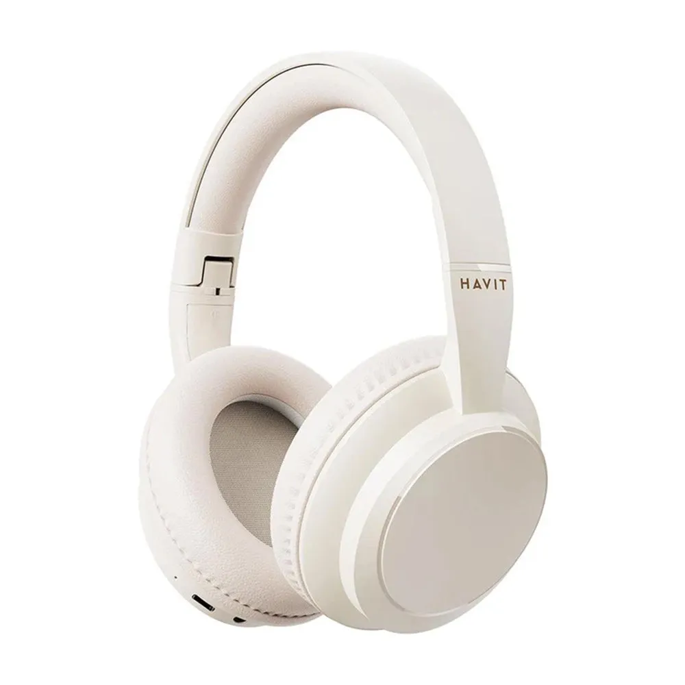 Handsfree Bluetooth HAVIT H619BT, A2DP, Bianco - immagine 1