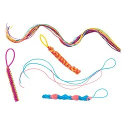 80 Laccetti per Scubidù W’TOY Colori assortiti 41446 - immagine 1