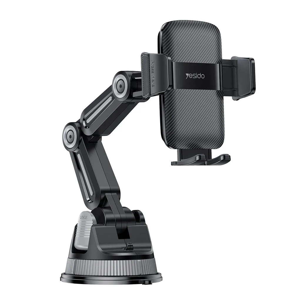 Supporto Auto Yesido C275, 4.7inch - 7.2inch, Nero - immagine 1