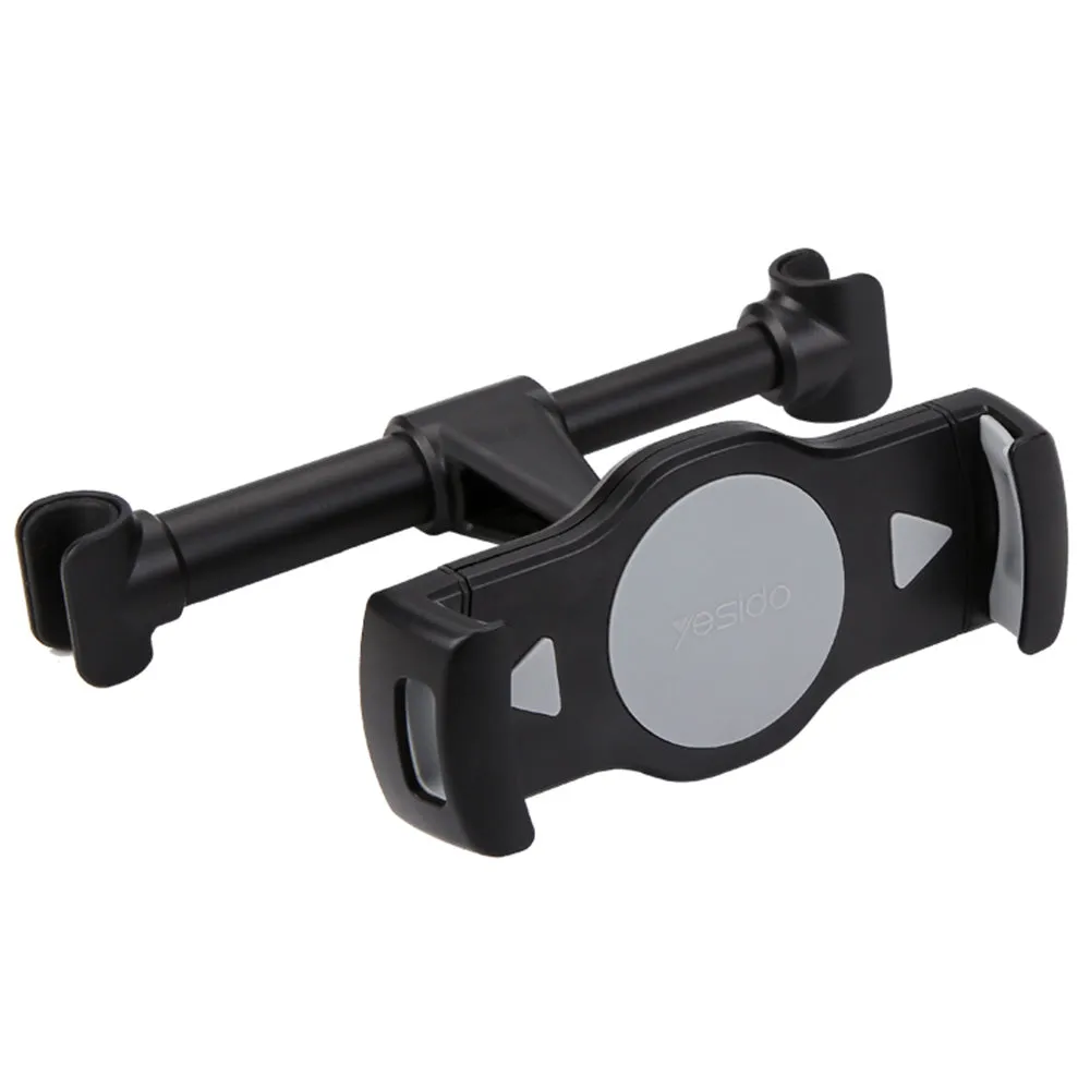 Supporto Auto Poggiatesta Yesido C29 per Telefono / Tablet, 4inch - 10inch, Nero - immagine 1