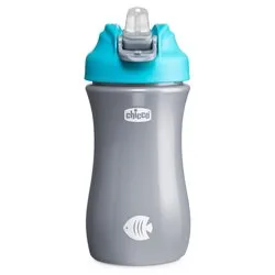 Bicchiere bimbo Pop Up 2+ (350ml) Azzurro e Grigio 0000692020000 - immagine 1