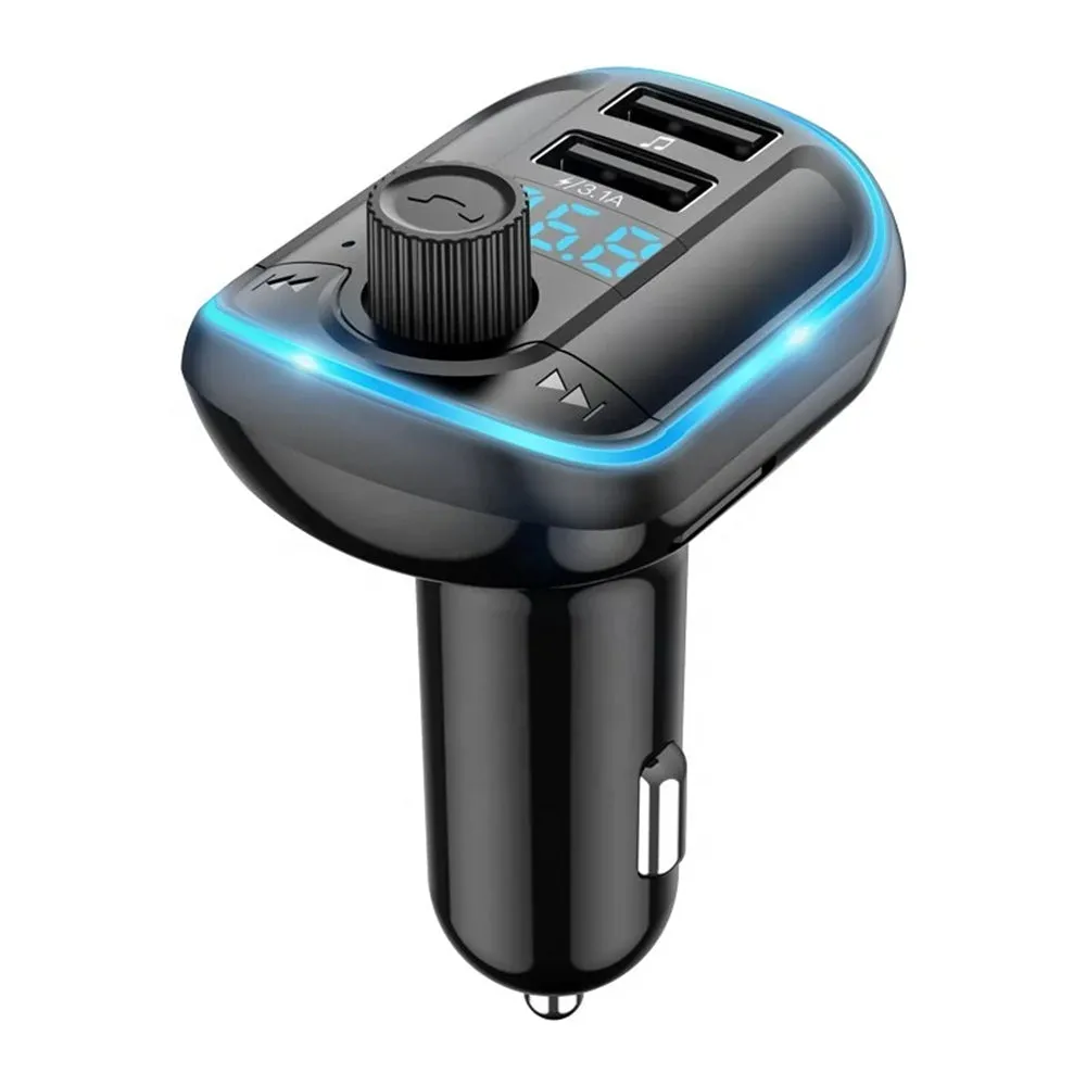 Modulatore FM Bluetooth Yesido Y44, 2 x USB-A - 1 x microSD - immagine 1