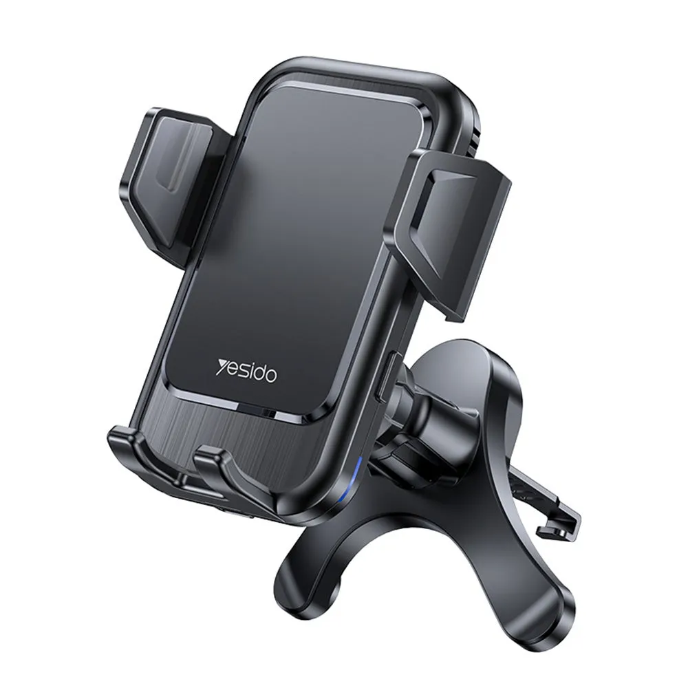 Caricabatterie Auto Wireless Yesido C312, 15W, 1.67A, Nero - immagine 1