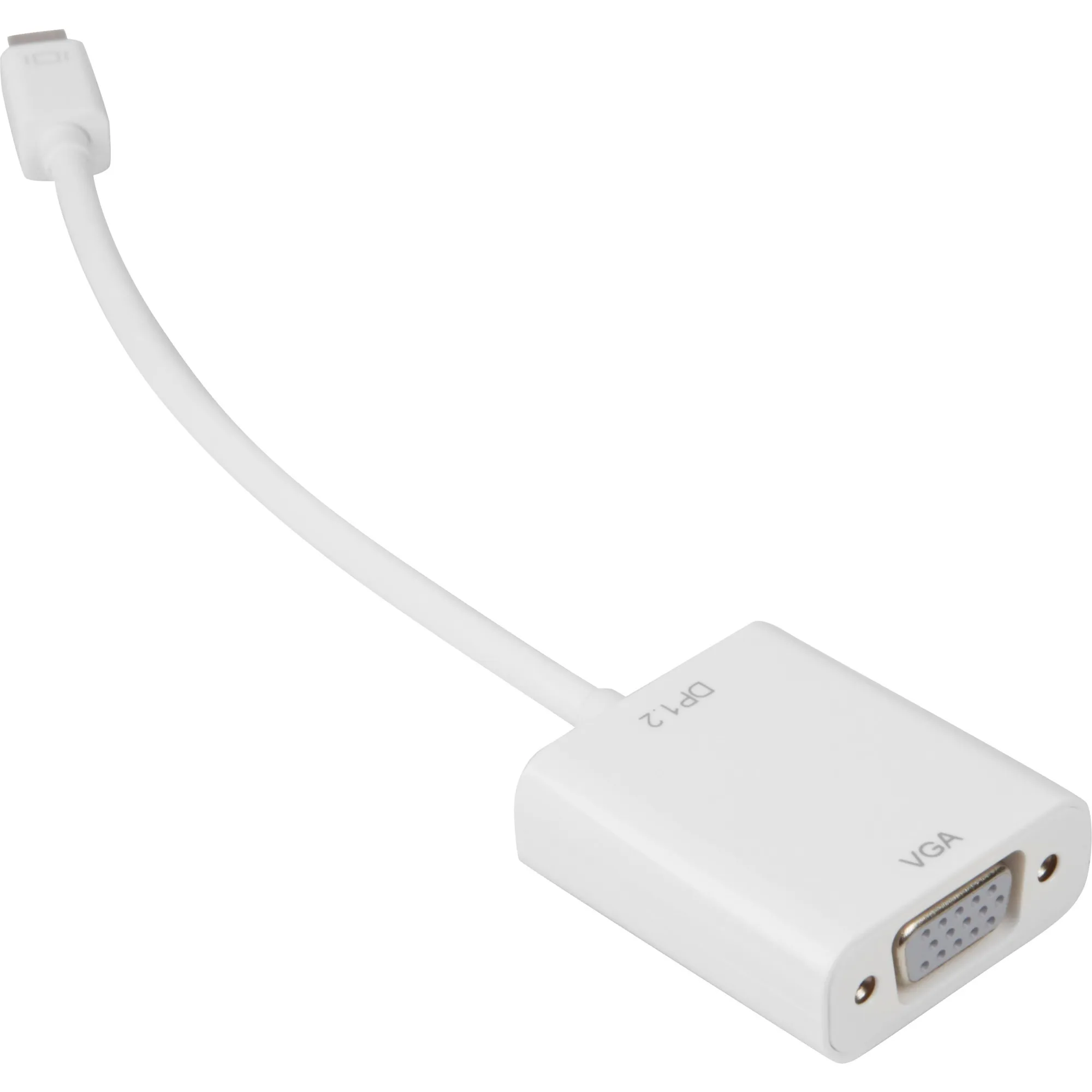 0.15m, Mini DisplayPort/VGA 0,15 m VGA (D-Sub) Bianco, Adattatore - immagine 1