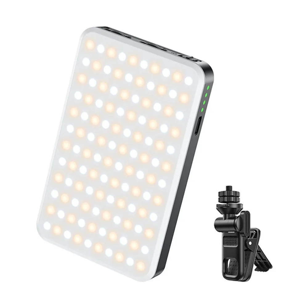 Blitz Selfie Led Yesido DH12, 6W, 120 x Led, Nero - immagine 1