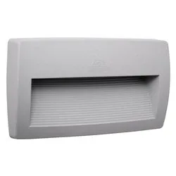 Applique da esterno LORENZA 270 Grigio (1 luce - 1160 Lumen - 10,5 W - Bianco CCT - R7S) (IP55) (26x4,5x15cm) AS3 000 000 LXP1K - immagine 1