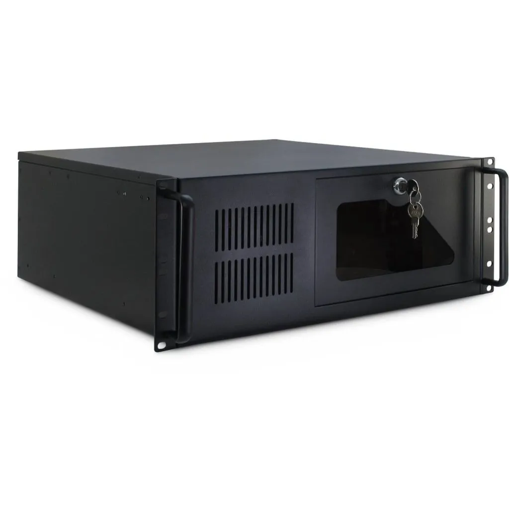 IPC 4U-4088-S Supporto Nero, Server case - immagine 1