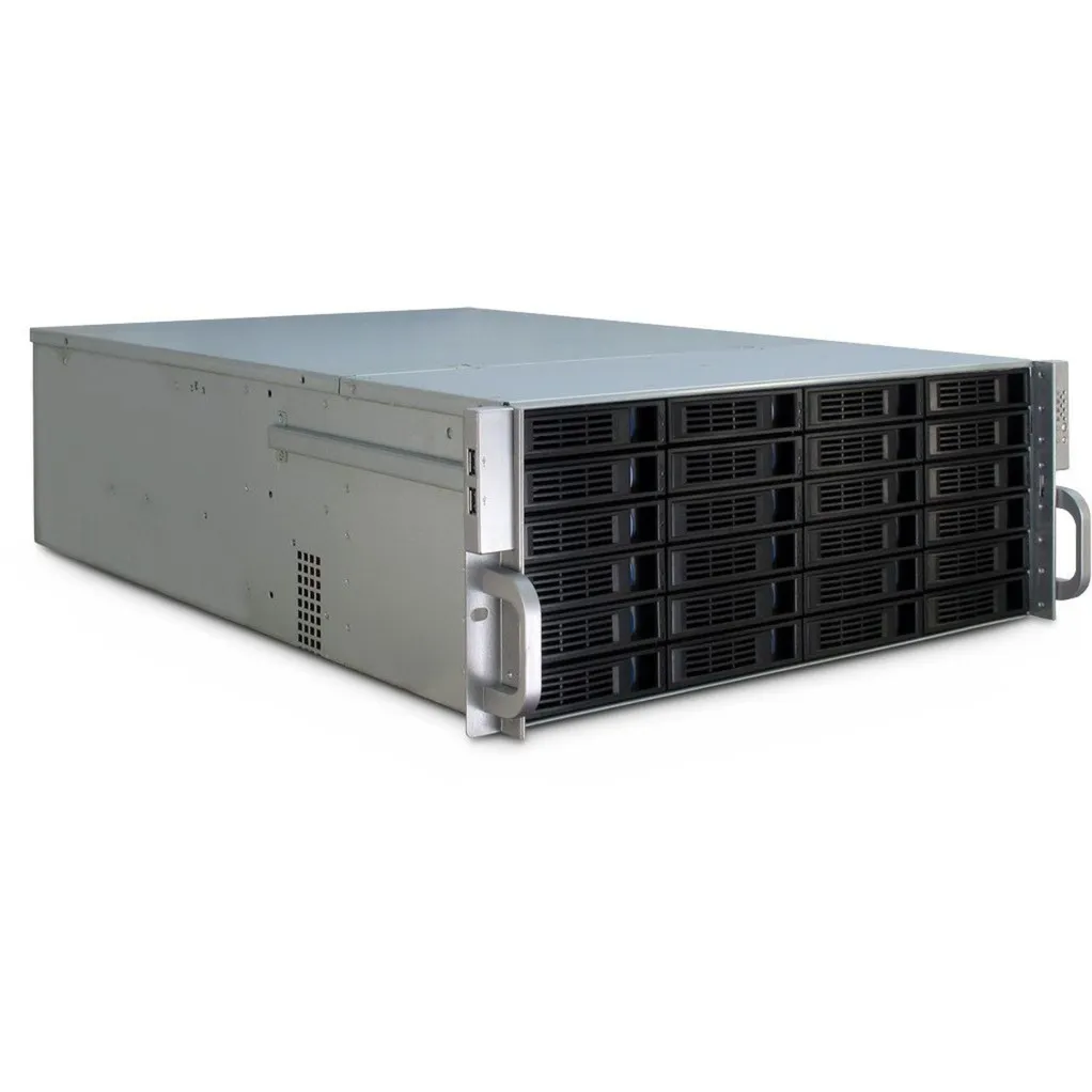 4U-4424 Supporto Nero, Argento, Server case - immagine 1