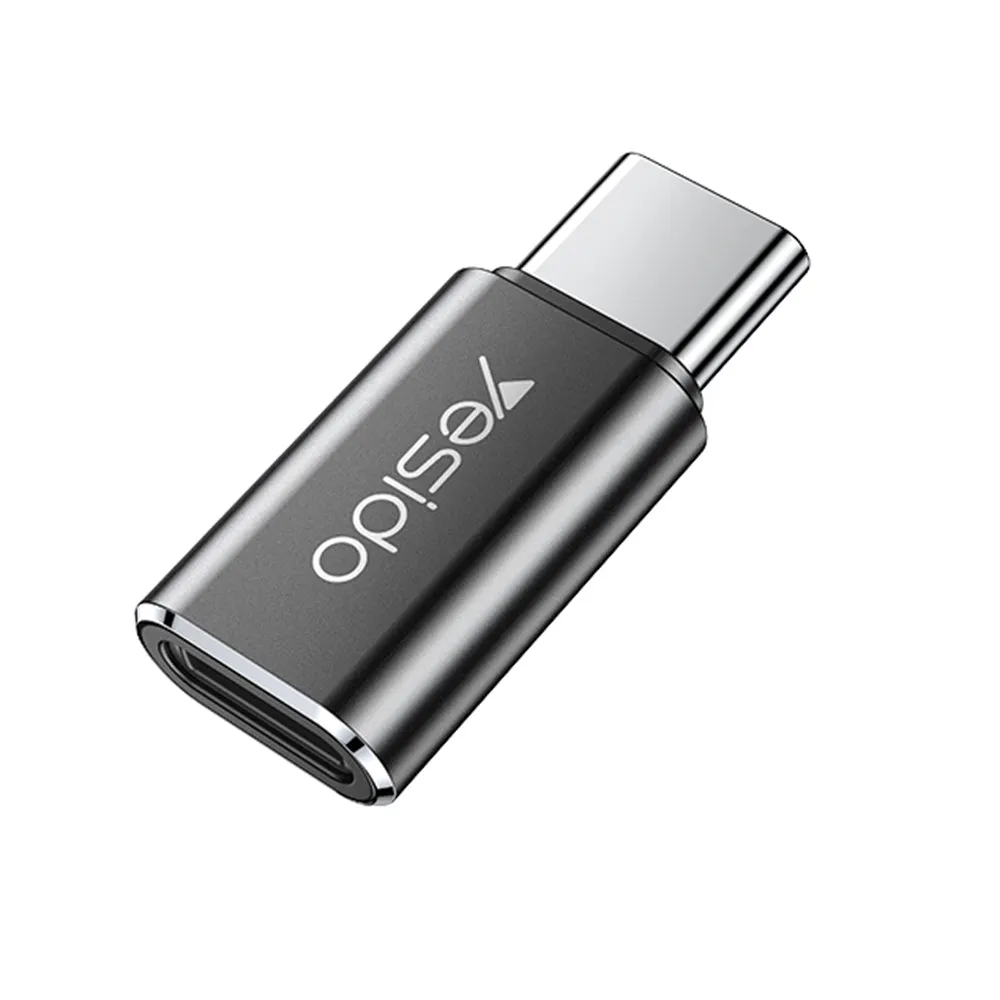 Adattatore Dati e Ricarica Lightning - USB-C Yesido GS22, Grigio - immagine 1