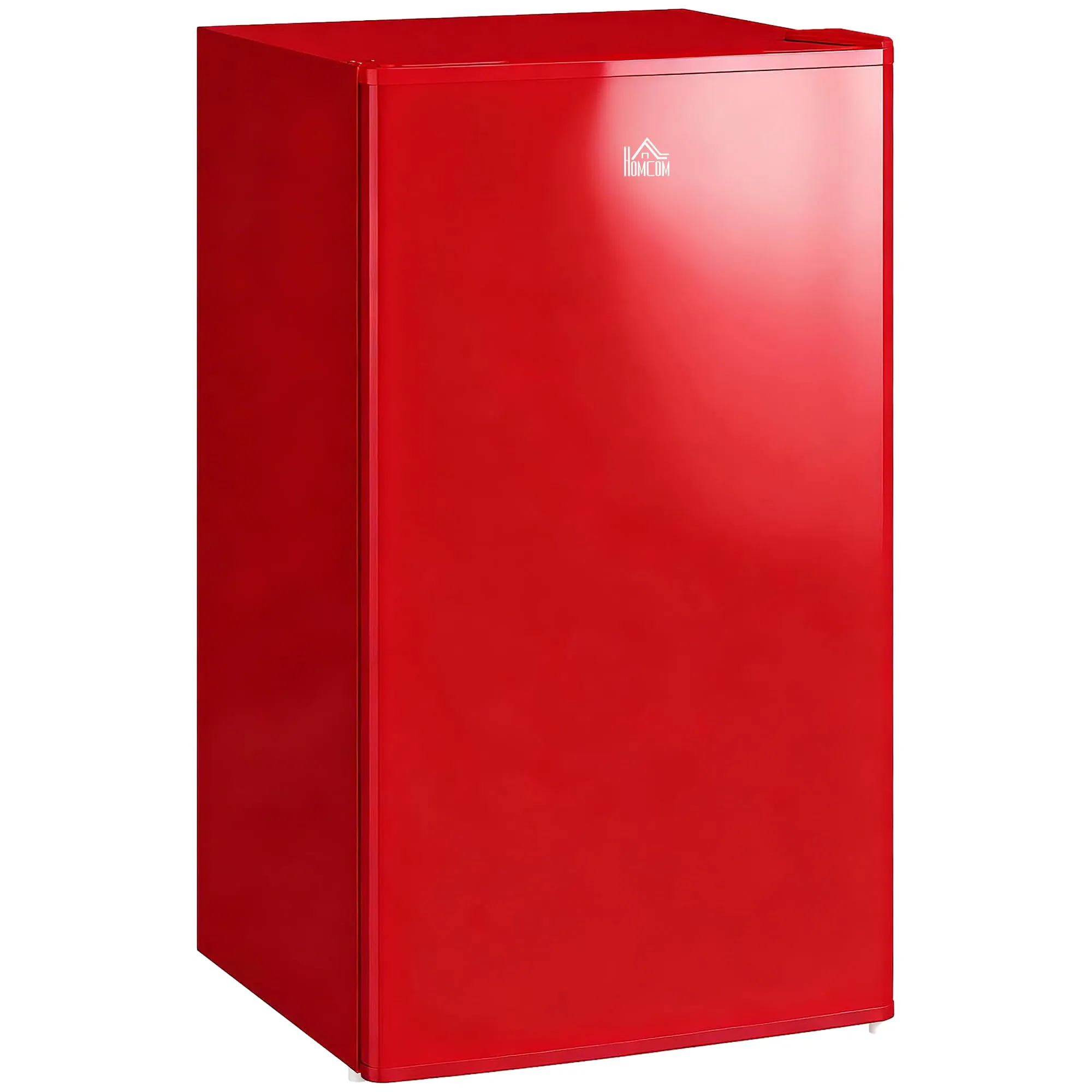 HOMCOM Frigorifero Piccolo 91L con Congelatore Classe E Rosso - immagine 1