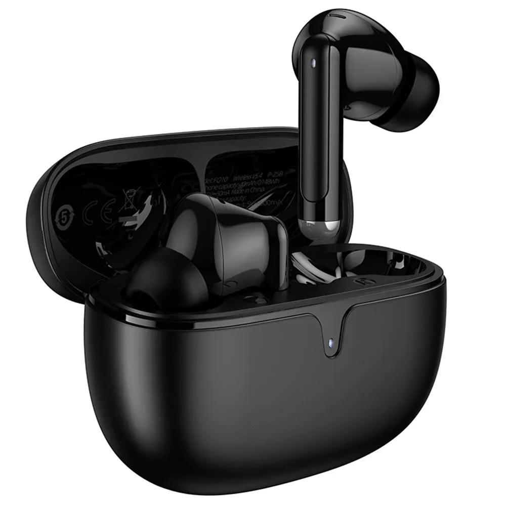 Auricolare Bluetooth Borofone FQ10 Joyful, TWS, Nero - immagine 1