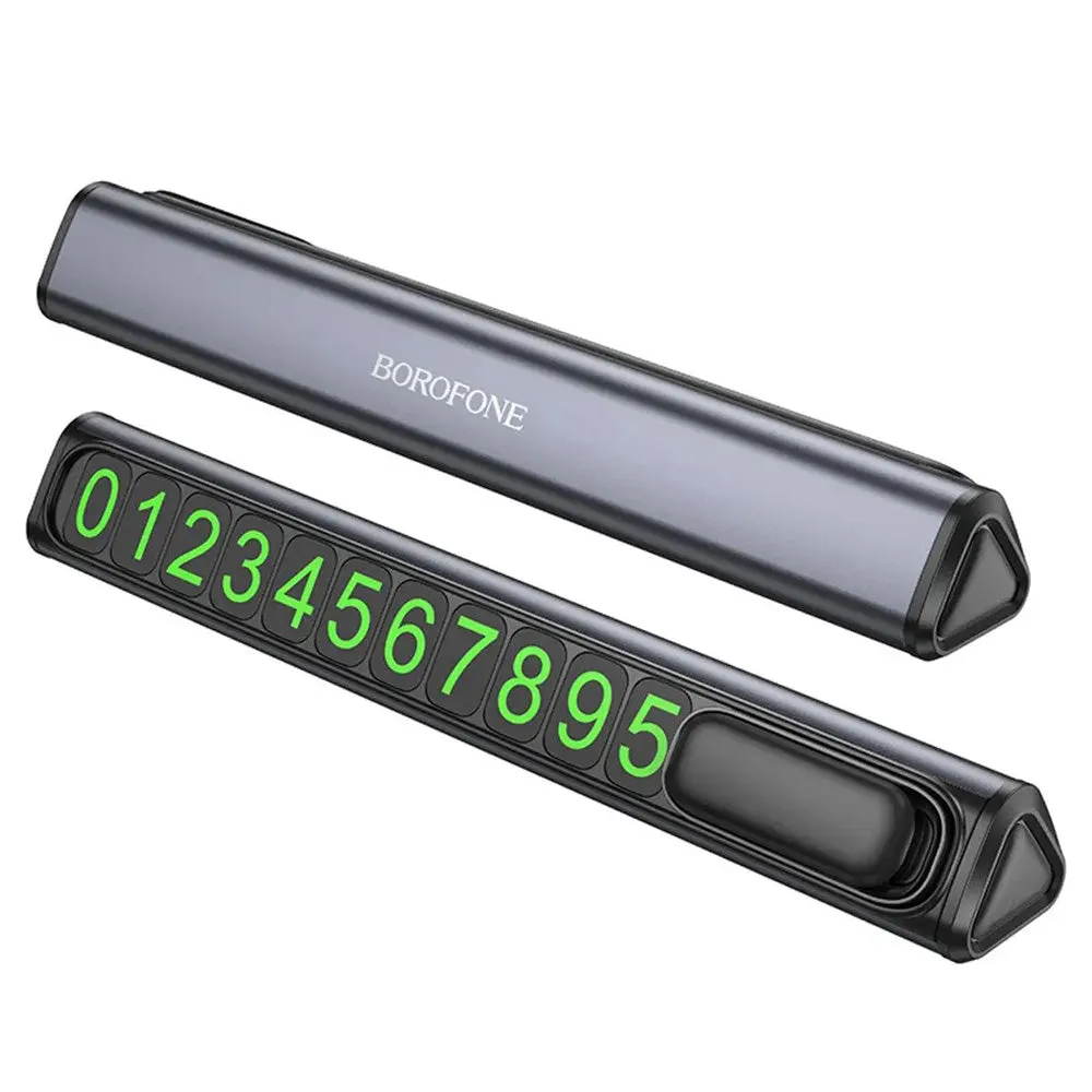 Supporto Numero Telefono Auto Borofone FC3 Ronny - immagine 1