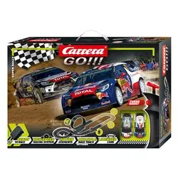 Playset Pista Super rally citroen ds3 wrc ( Elettrica 220-230V ) GO!!! 20062495 - immagine 1