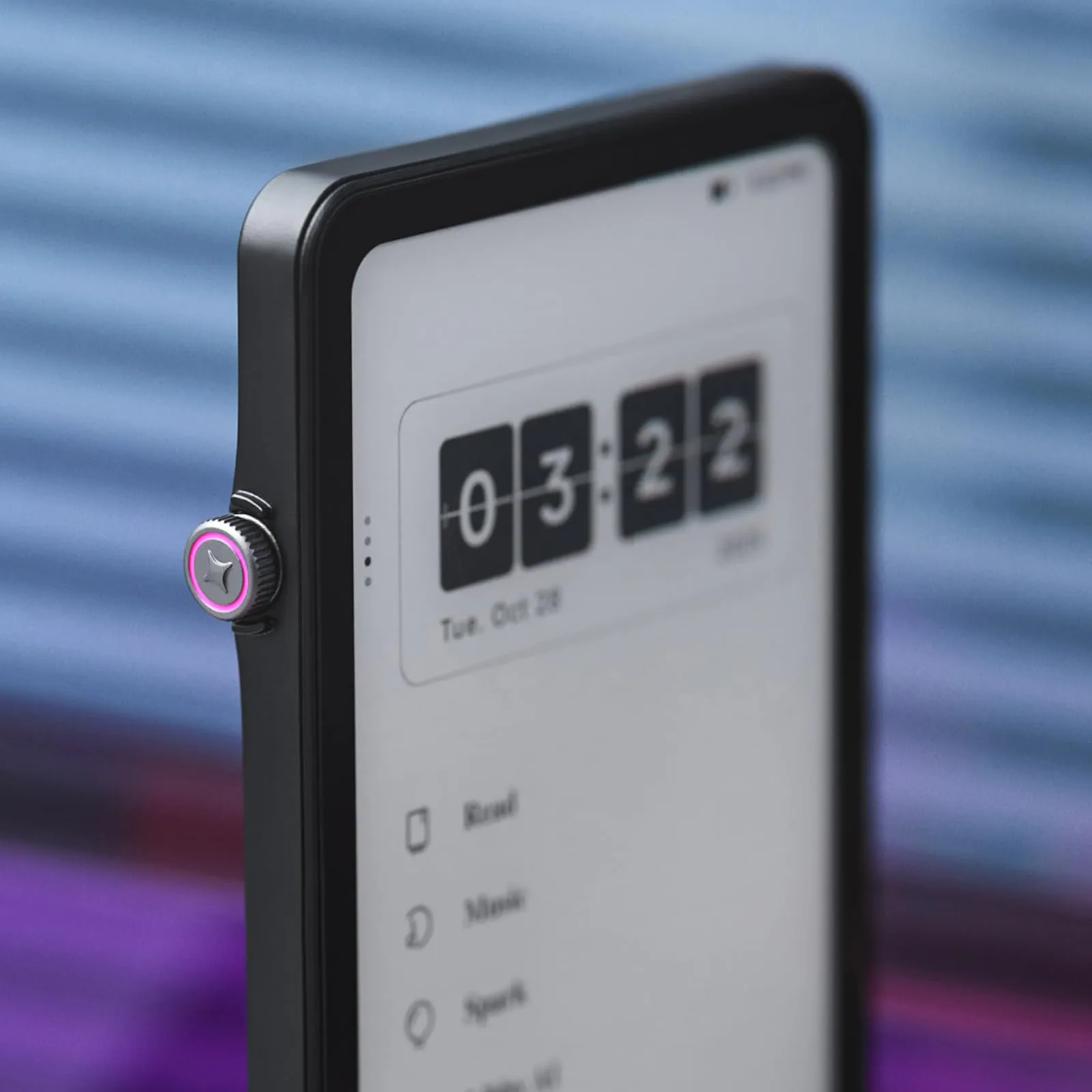 Durobo Krono – Hub di messa a fuoco digitale intelligente per carta, 300 PPI 6G 128G, tablet di carta, con Smart Dial, e-Reader, idea Keeper e lettore audio, tutto in uno, colore: nero - immagine 2