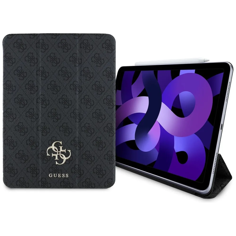 Custodia per Apple iPad Air 11 (2026) / iPad Air 11 (2025) / Air 11 (2024), Guess, 4G Big Logo, Nera - immagine 1