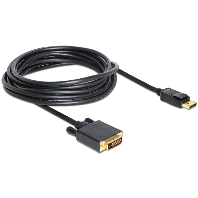 Displayport > DVI 24+1 m/m 5m DVI-D, Adattatore - immagine 1