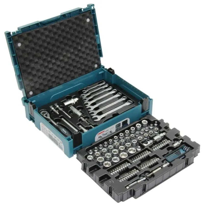 Set di utensili manuali E-08713, 120 pezzi, Set di strumenti - immagine 1