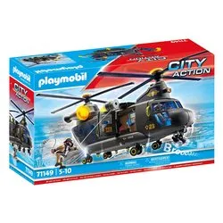 Unità Speciale Elicottero ( 117 pz ) CITY ACTION 5-10a 71149 - immagine 1