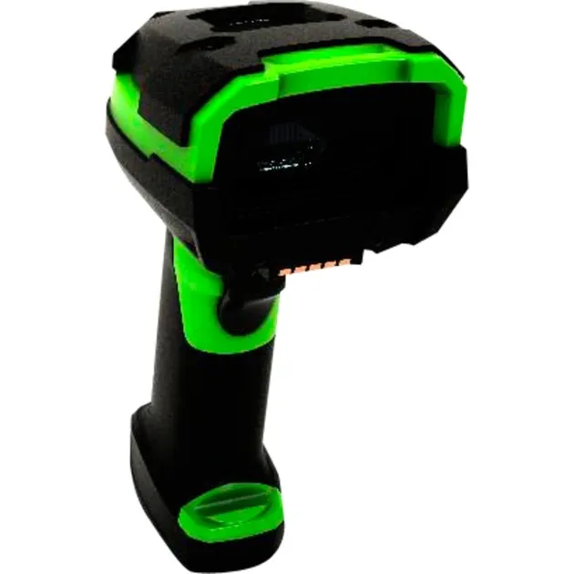 LI3678-ER Lettore di codici a barre portatile 1D Nero, Verde, Scanner di codici a barre - immagine 1