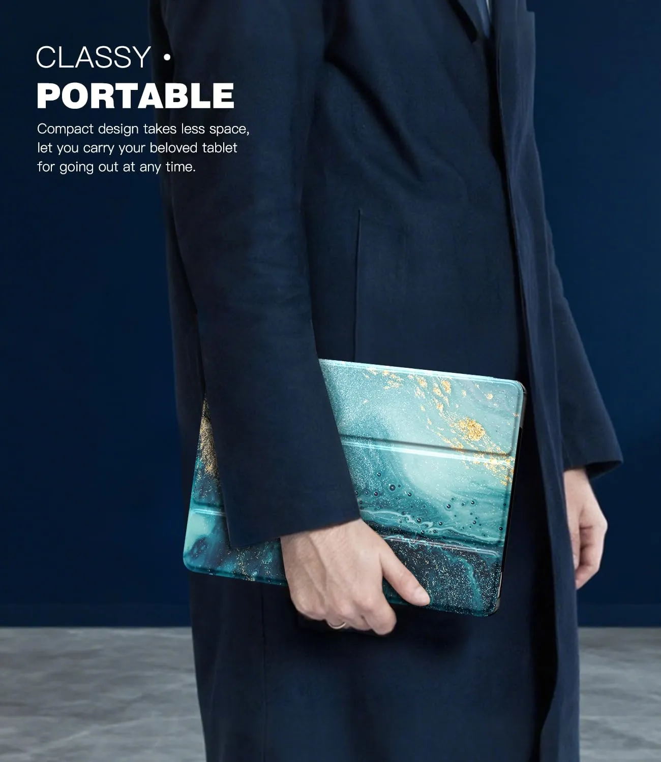 TiMOVO Cover per Xiaomi Redmi Pad 2 Pro / POCO Pad M1 12,1" 2025, Doratura - immagine 7