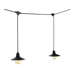 Catena luminosa HOME & GARDEN (3 luci - Bianco caldo) (450cm) 09787 - immagine 1