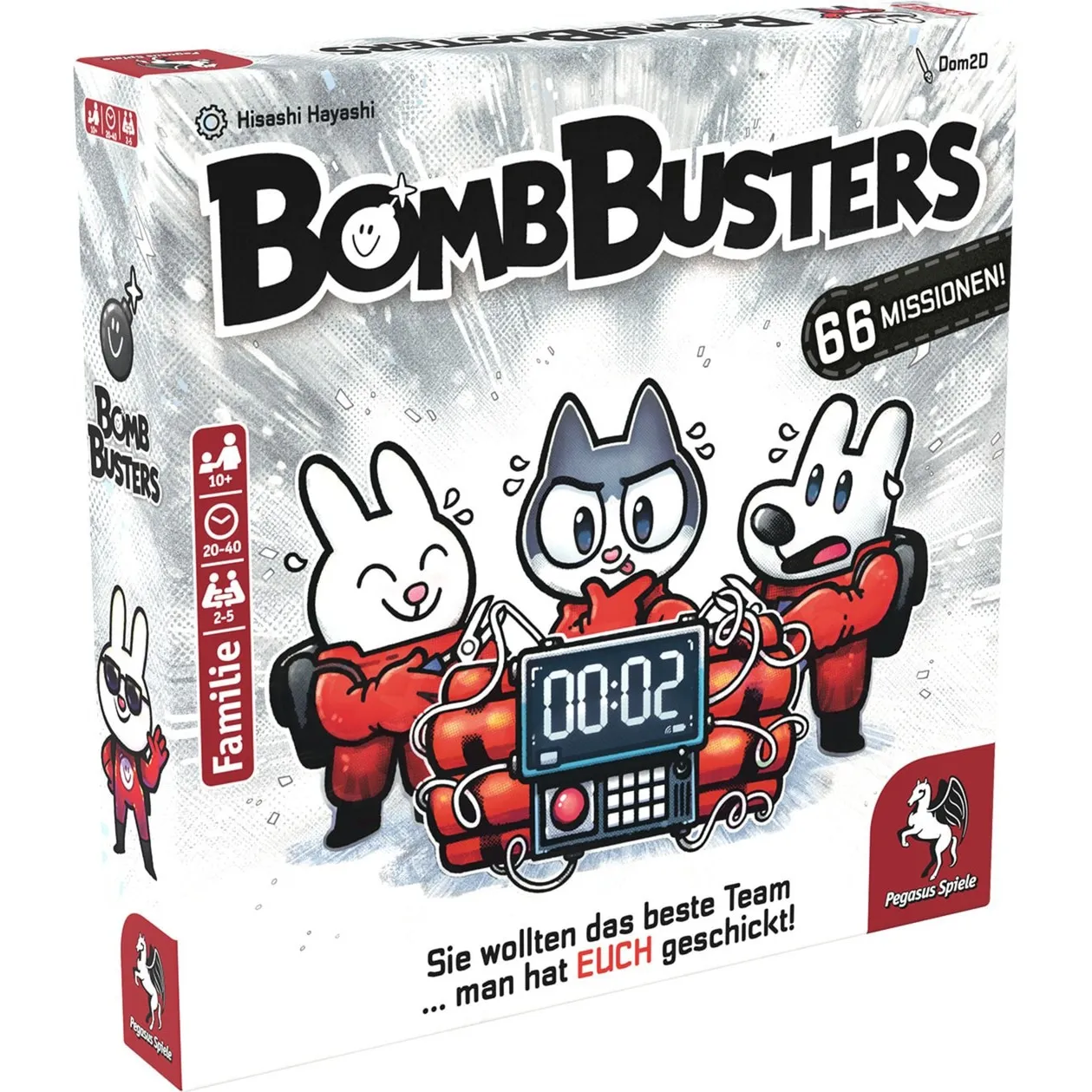 Bomb Busters, Gioco da tavolo - immagine 1