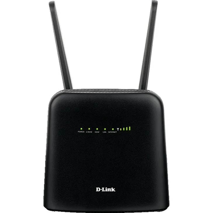 DWR-960 router wireless Gigabit Ethernet Dual-band (2.4 GHz/5 GHz) 4G Nero, Router WIRELESS LTE - immagine 1