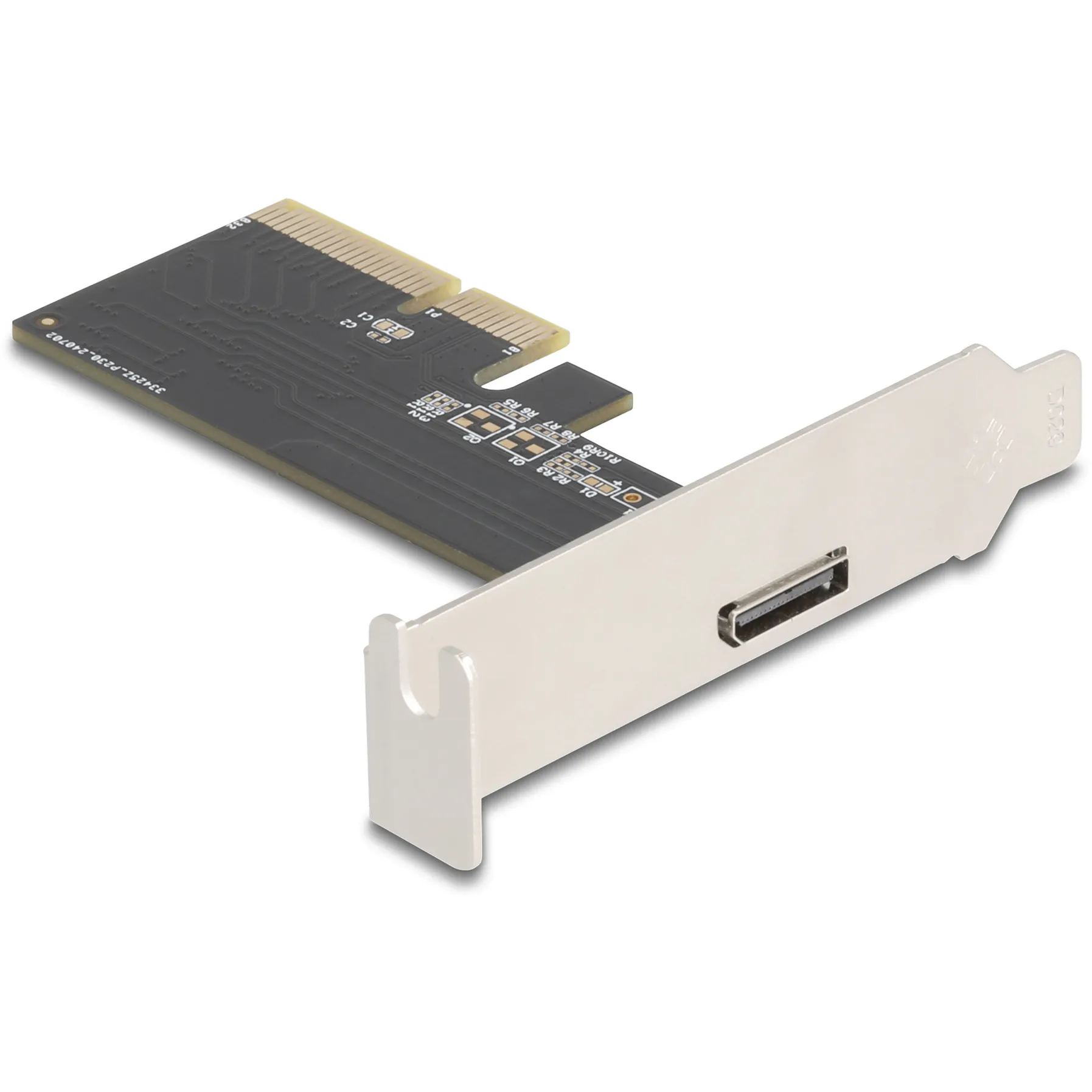 Scheda PCI Express x4 a 1 x esterno OCuLink SFF-8612 - LP, Scheda di interfaccia - immagine 1