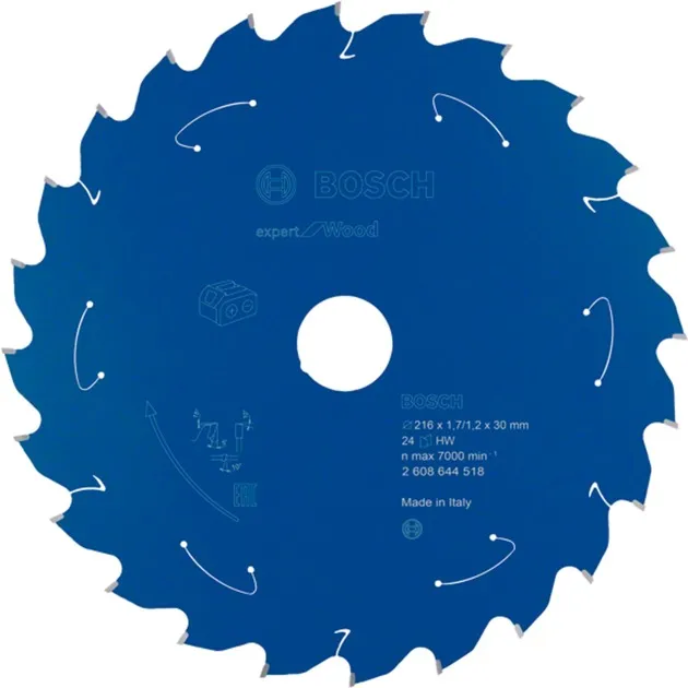 2608644518 lama circolare 21,6 cm 1 pz, Lama per sega - immagine 1