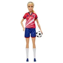 Bambola Calciatrice (29cm) BARBIE Assortito HCN17 - immagine 1