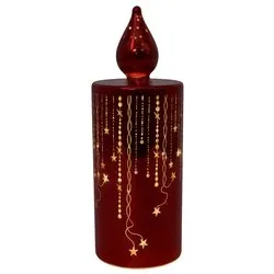 Candela led Natale Red D3857 - immagine 1