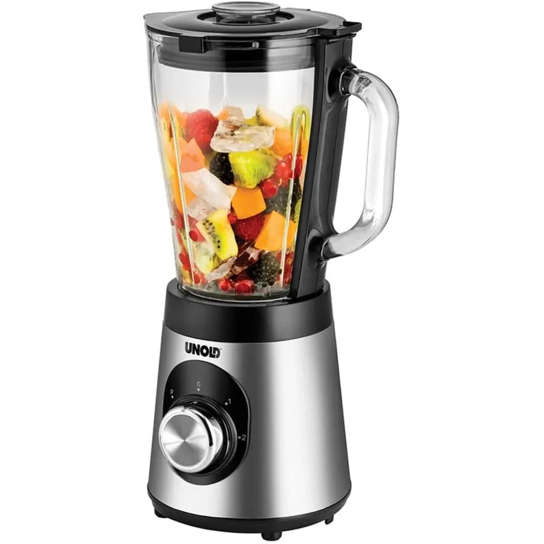 Edel 1,5 L Frullatore da tavolo 500 W Nero, Acciaio inox, Trasparente, Mixer stand - immagine 1