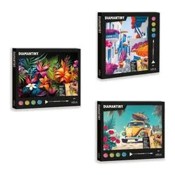 Set mosaico Quadro 3D serie 2 DIAMANTINY Assortito 96570 - immagine 1