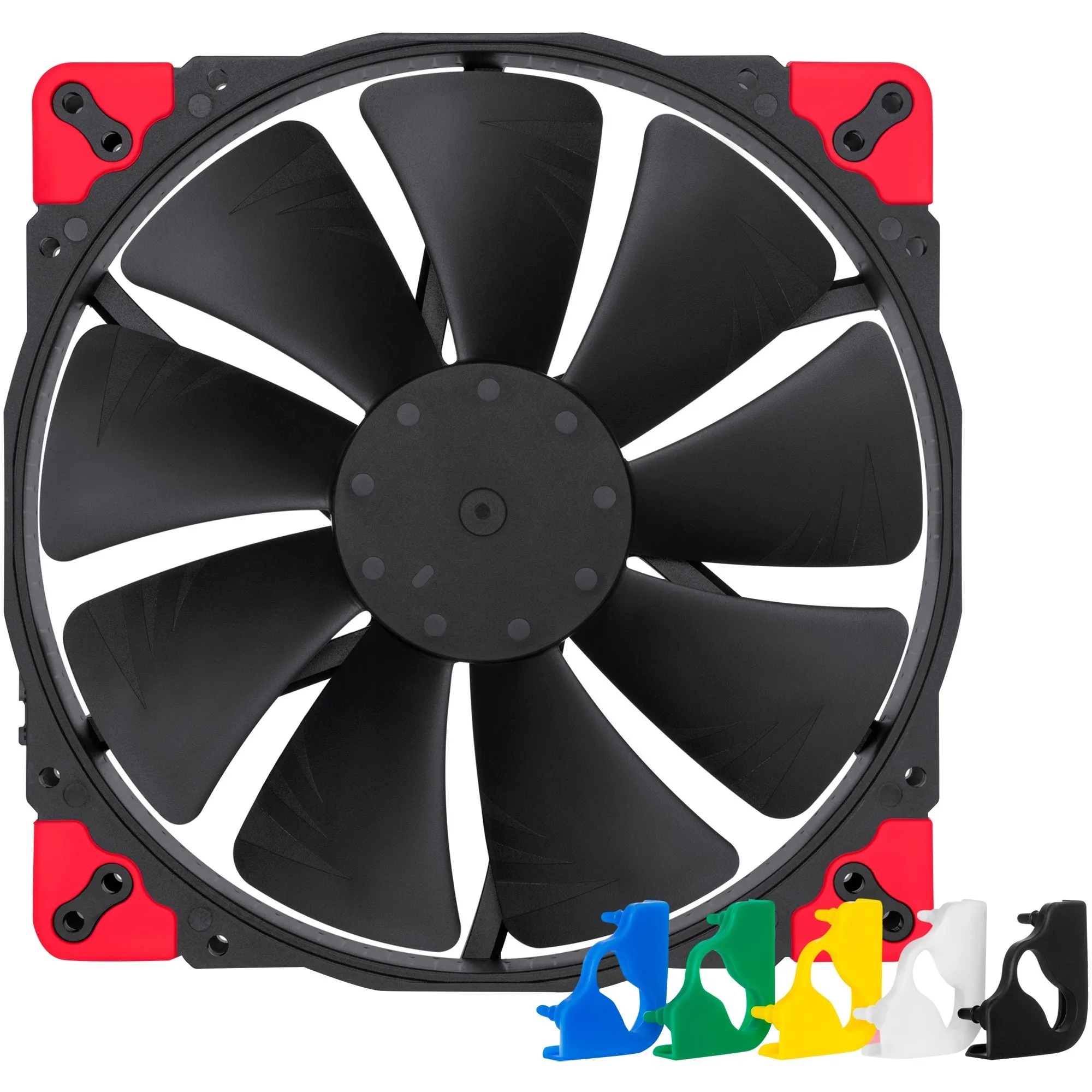 NF-A20 PWM CH.BK.S sistema di raffreddamento per computer Case per computer Ventilatore 20 cm Nero, Ventola - immagine 1